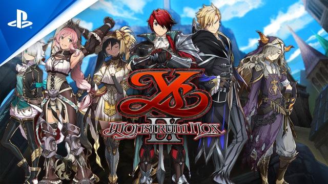 Ys IX: Monstrum Nox - Character Trailer | PS4