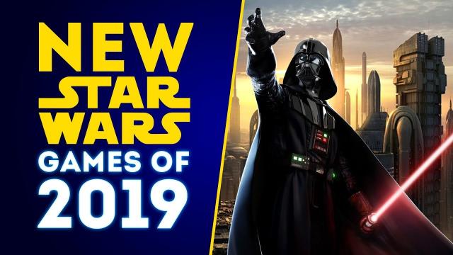 NEW STAR WARS GAMES of 2019! Open World Star Wars Game Full Reveal Coming?