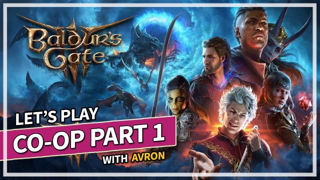 Baldur's Gate 3 Multiplayer Let's Play Part 1 - The Beginning (ft. @AvronDoodles)