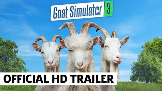 Goat Simulator 3 Gameplay Trailer | Epic Games Showcase