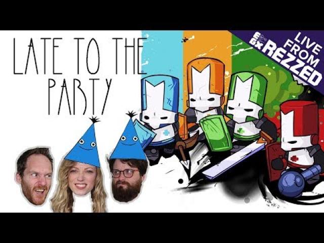 Let's Play Castle Crashers Remastered Switch - Late to the Party LIVE FROM EGX REZZED 2019!