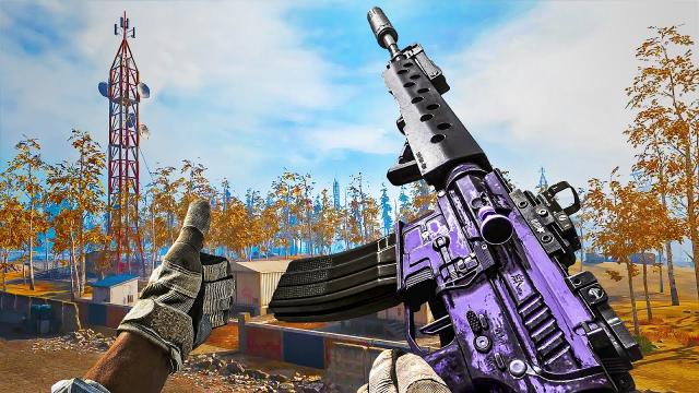 Rinsing the Warzone M4A1 for views once again.