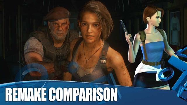 Resident Evil 3 Comparison - Old Vs New