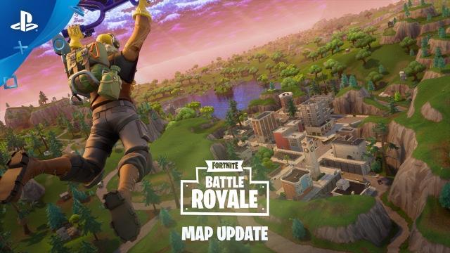 Fortnite – Battle Royale Map Update | PS4