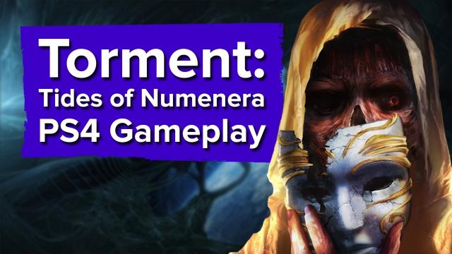 9 minutes of Torment: Tides of Numenera PS4 Gameplay