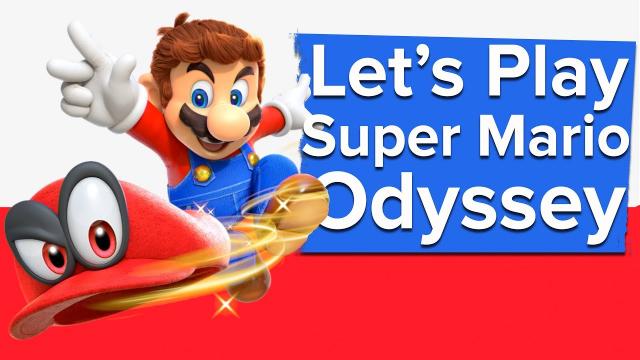 Super Mario Odyssey Gameplay: Let's Play Super Mario Odyssey Reaction