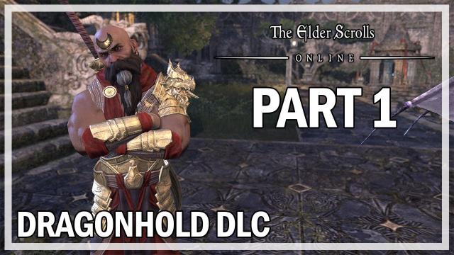 The Elder Scrolls Online Dragonhold - Let's Play Part 1 Lair