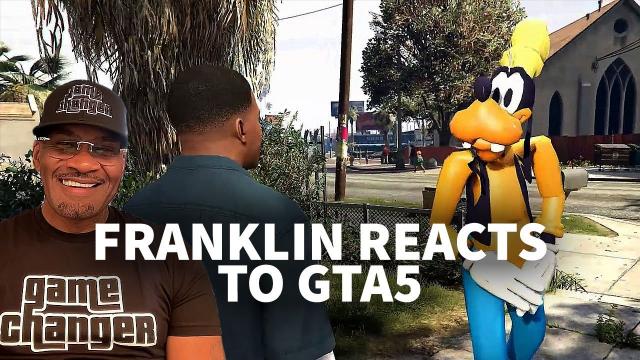 GTA 5's Franklin Reacts To Grand Theft Auto V