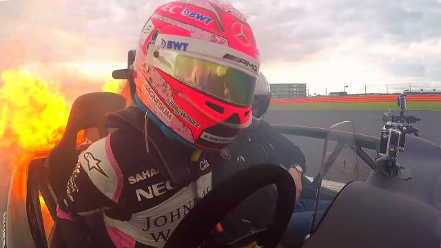 ► ARIEL ATOM CATCHES FIRE! - The British Grand Prix Experience