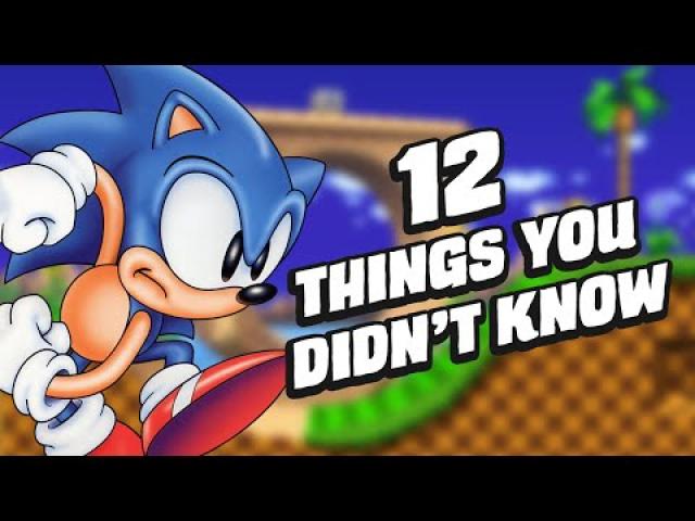 12 Things You Didn't Know About Sonic The Hedgehog