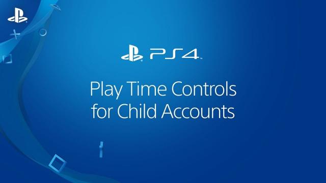 Play Time Controls On PS4 Systems