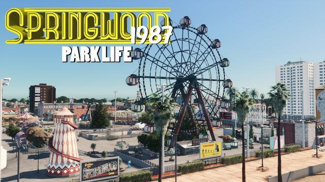 Cities Skylines: Realistic Amusement Park Springwood - EP44 -