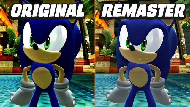 Sonic Colors: Ultimate - PS4 vs. Wii Graphics Comparison