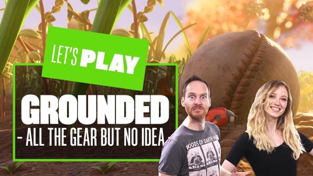 Let's Play Grounded Xbox Series X - ALL THE GEAR BUT NO IDEA!
