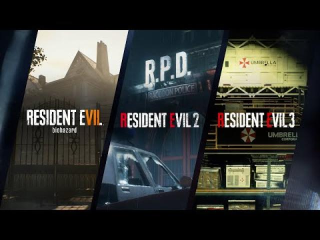 Resident Evil 7,2,3 Next-Gen Launch Trailer