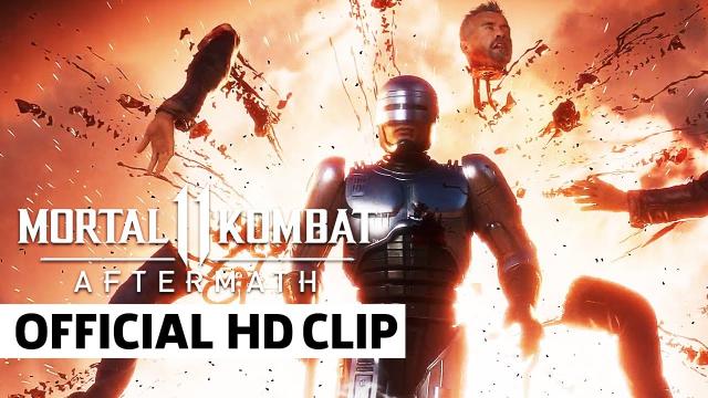 Mortal Kombat 11: Aftermath – RoboCop vs. Terminator Gameplay