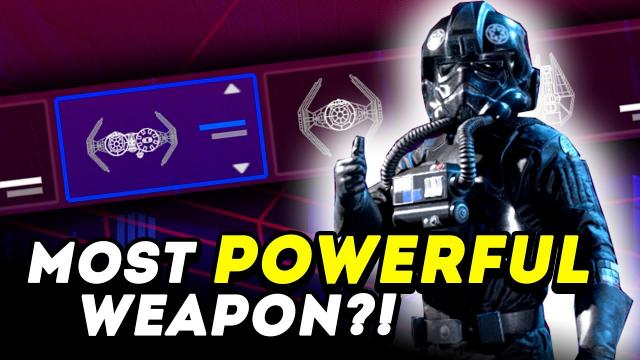 Star Wars Squadrons Most Powerful Weapon in the Game?! Custom Loadout with Gameplay!