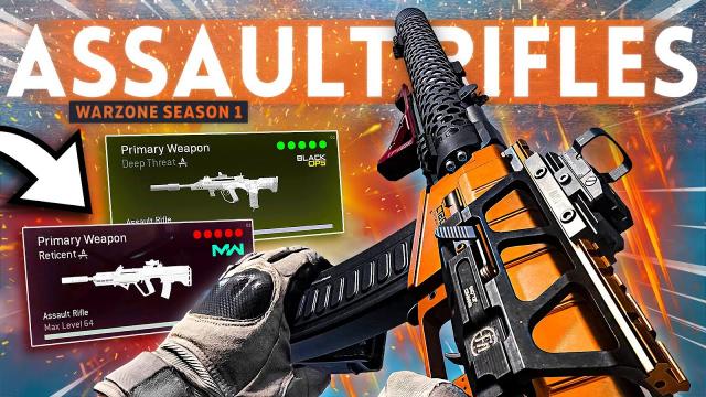 Warzone TOP 5 BEST Assault Rifle Loadouts to use right now! (Best Class Setup)