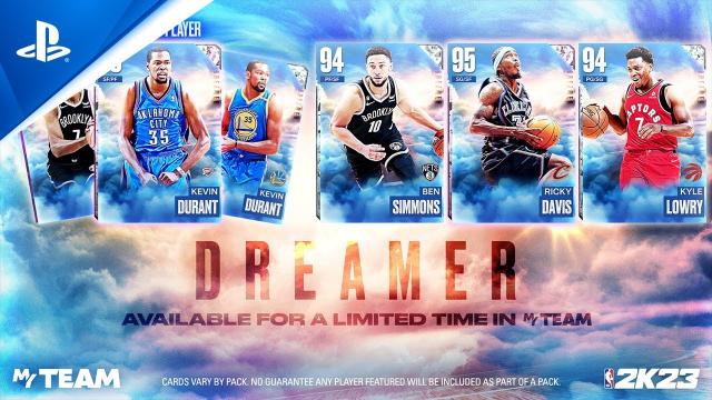 NBA 2K23 - First-Ever Dreamer MyTEAM Packs | PS5 & PS4 Games