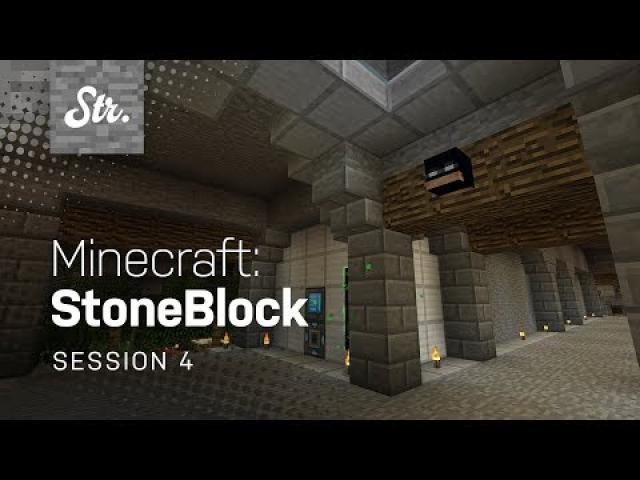 Minecraft: StoneBlock — Oasis (w/ Jack Pattillo) — Session 4