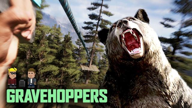 In Which Rob Ziplines to Glory in Far Cry 5 | GraveHoppers Series Premiere