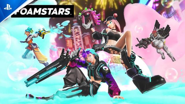 Foamstars - Release Date Announce Trailer | PS5 & PS4 Games