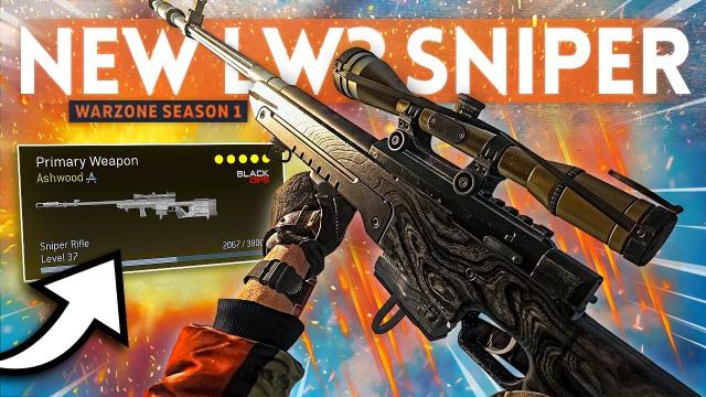 Using the INCREDIBLE New LW3 TUNDRA Sniper in Warzone! (HDR Alternative)