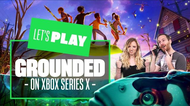 Let's Play Grounded on Xbox Series X - KOI POND? WATER LOAD OF BOTHER!