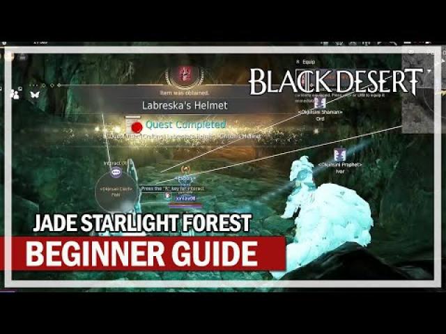 Jade Starlight Forest Beginner Grinding Guide | Black Desert