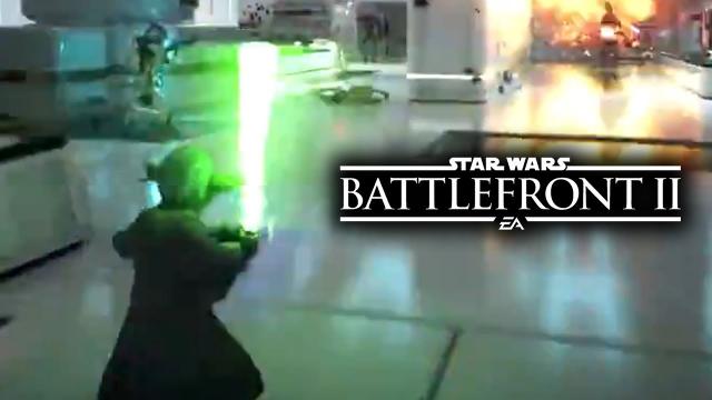 Star Wars Battlefront 2 - NEW YODA GAMEPLAY! Yoda’s Abilities Revealed!