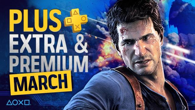 PlayStation Plus Extra & Premium Games - March 2023