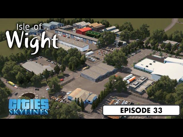 Growing the Industry - Cities: Skylines: Isle of Wight - 33