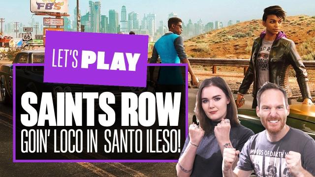 Let's Play Saints Row (2022) PS5 Co-op Gameplay- GOIN' LOCO IN SANTO ILESO!