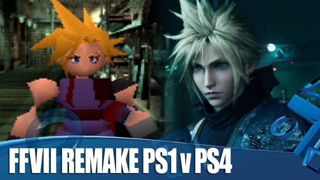 Final Fantasy VII Remake PS4 v PS1 - 7 Differences We Totally Love