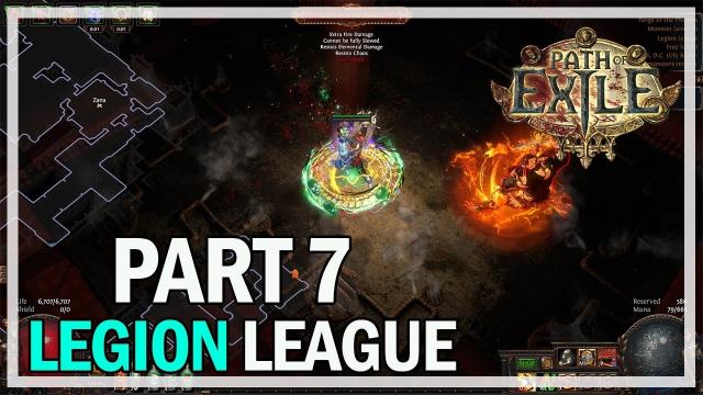 Path of Exile - Cyclone Legion Part 7 - Mapping to 95