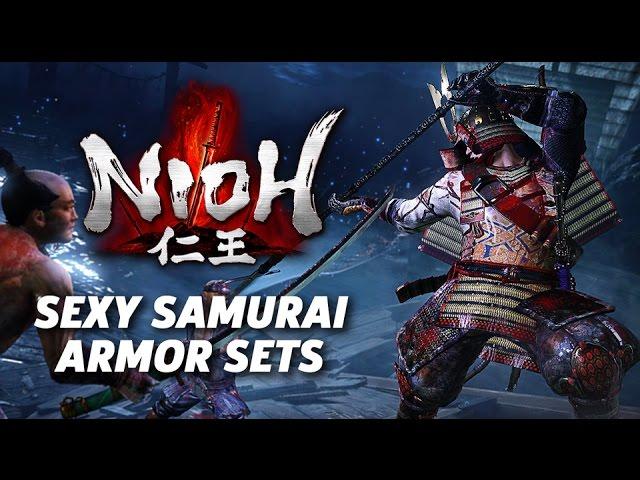 The Beautiful Armor of Nioh - Gameplay Montage