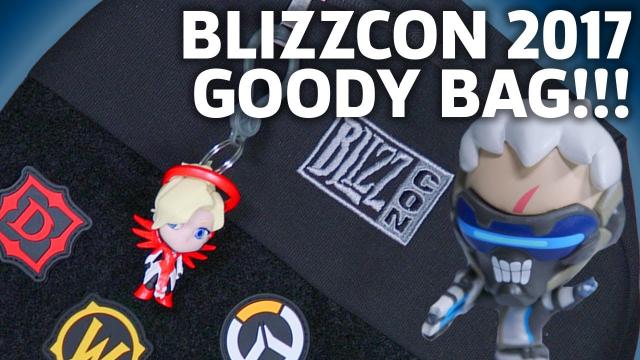 BlizzCon 2017 Goody Bag Unboxing