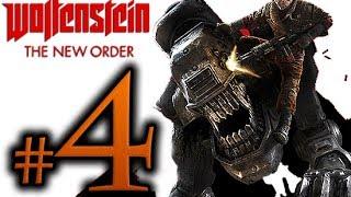 Wolfenstein The New Order Walkthrough Part 4 [1080p HD] - No Commentary