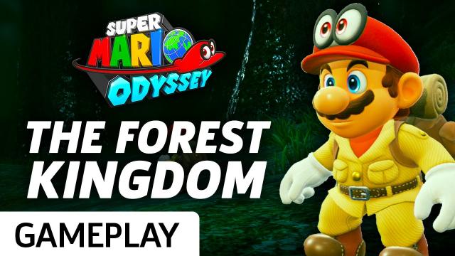 Super Mario Odyssey - The Forest Kingdom Gameplay