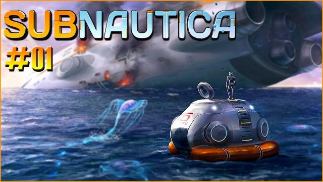 Subnautica: The crash on a foreing planet! #EP 1