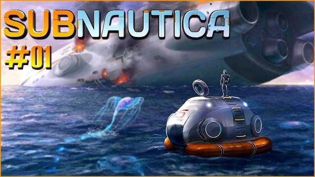 Subnautica: The crash on a foreing planet! #EP 1