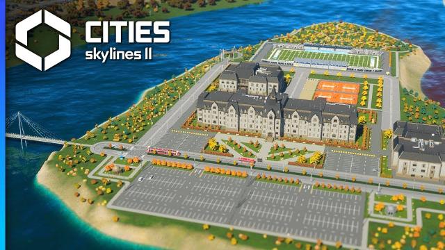 There's an Education BOTTLENECK! Let's fix it with an ISLAND COLLEGE! — Cities: Skylines 2