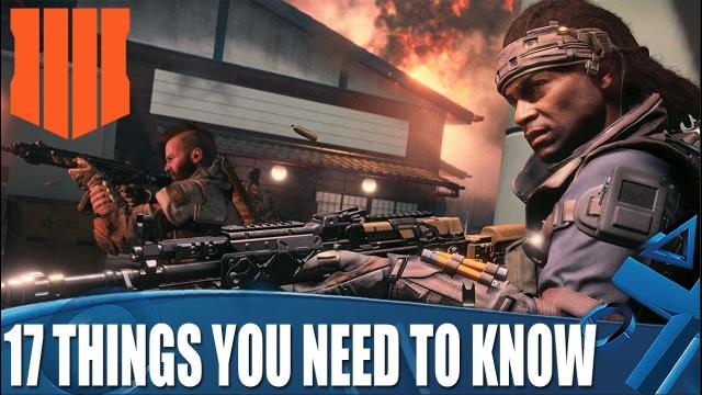 Black Ops 4 - 17 Things You Need To Know Before You Play