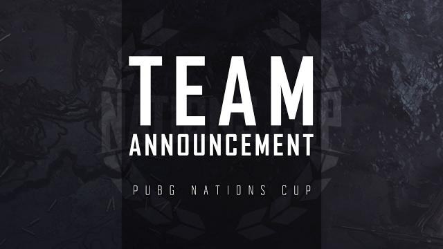 PUBG - Nations Cup 2019 Teams Announcement
