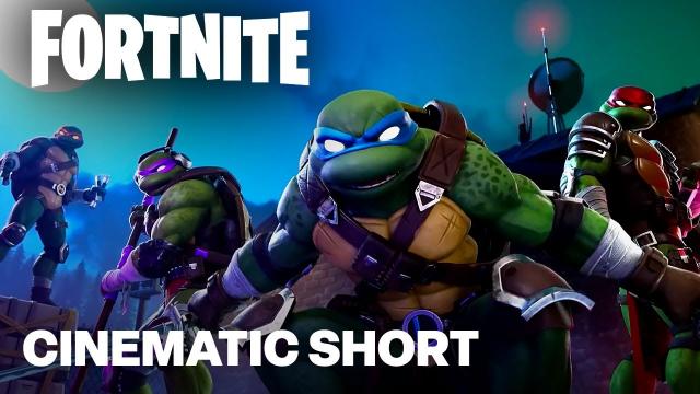 Fortnite x TMNT Turtles Kick Baddie Butt Cinematic Short