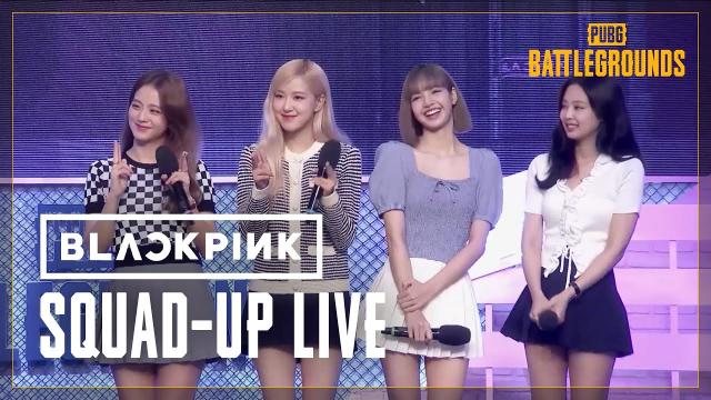 BATTLEGROUNDS x BLACKPINK Squad-up LIVE | PUBG