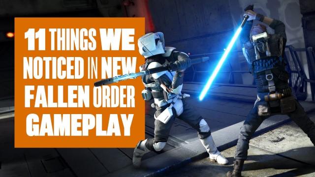 11 Things We Noticed In New Star Wars Jedi: Fallen Order gameplay