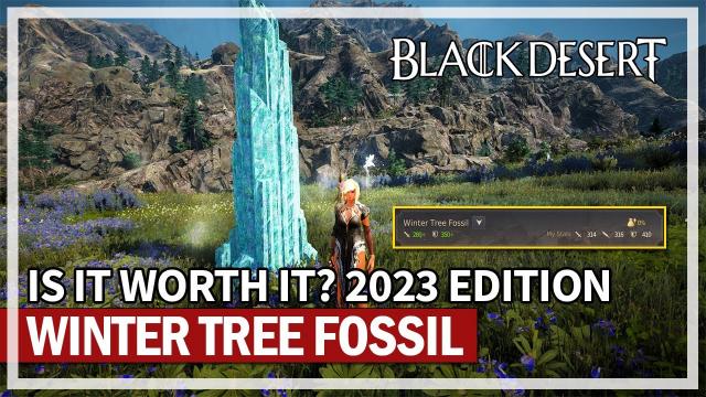 Is Winter Tree Fossil Worth It? 2023 Edition | Black Desert