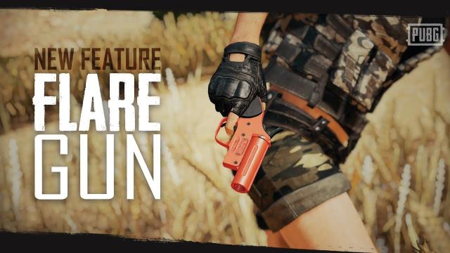 PUBG - New Feature - Flare Gun