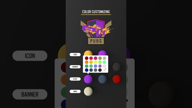 Craft Your Own Clan Emblem!✨ Why not recruit some clanmates with this emblem????? #PUBG #PUBGCLAN